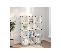 Cubes de rangement 12 pcs Transparent PP