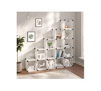 Cubes de rangement 15 pcs Transparent PP