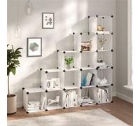 Cubes de rangement 15 pcs Transparent PP