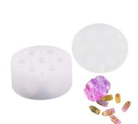 Cubes de silicone, formes de résine cube-7 Formes de forme en silicone polyedrique | Cubes de résine époxy créatifs ou cubes de résine époxy ou forme de boîte de dés pour la production de cubes de bri
