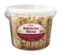 HELLMA Cubes de sucre roux dans un seau