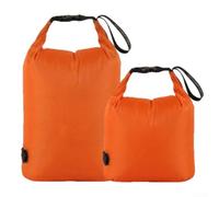 Cubes d'emballage de compression imperméable de grande capacité avec valve sous vide pour organisation des valises (Hermès orange, taille M (34 x 51 cm)
