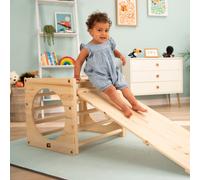 Cubes d'escalade x2 avec pont-toboggan