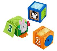 Jouet d'éveil Fisher-Price Nouveaux Cubes d'Eveil Surprises Bleu G