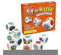 Cubes d'histoire - 9X Creative Story Time Dice | 54 Cubes de Narration emblématiques | Jeu de dés familiers de Jeu imaginatif pour pour Adultes fêtes de Voyage en Classe et Amusement d