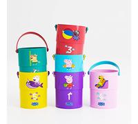 Cubes empilables de Salle de Bain 919D00053 Peppa Pig DEQUBE