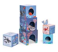 Cubes empilables + personnages Les aventures de Paulie (6 cubes)
