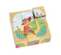 Vilac- Cubes en Bois Les Contes, 2407