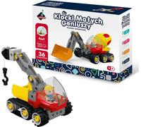 Cubes en bois pour petits génies 4in1 36el