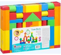 Cubes en mousse Bam Bam 46 pcs, multicolore