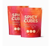 Cubes épicés Quotidiens pour lui | Poivre de Cayenne | 2 sachets