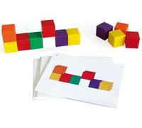 Oz International - Cubes Geometrie + Fiches - Lot De 50 G