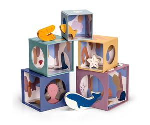 Cubes Gigognes Empilables Océan & Animaux de la Mer Sevi 1831