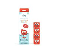 Cubes lumineux rouges Sammy Glo Pals