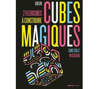 Cubes Magiques - 2 Flexicubes À Construire Sans Colle Ni Ciseaux