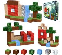 Cubes Magnétiques pour Enfants - Blocs de Construction 3D Jouets STEM, Blocs Magnétiques Montessori pour Tout-Petits, Jouets de Construction Créative pour Garçons & Filles à Partir de 3 Ans