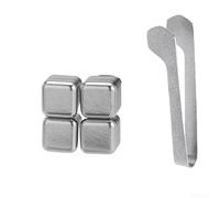 Cubes Refroidissement Métal 4 Pack pour rapide Dilution Cubes