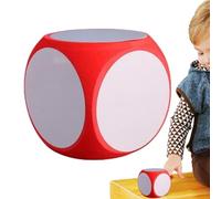 Cubes vides pour écrire - Cube de yard - Cube d'activité, jouets pour enfants, aide à l'enseignement en classe, fabrication de bricolage, accessoires de travail d'équipe pour les salles de classe