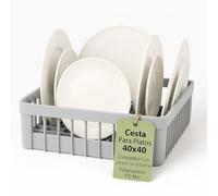 CubetasGastronorm panier pour Assiettes 40 x 40 - 91LV51784