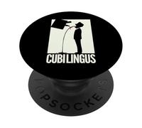 Cubi Lingus Humour Vin Apéro Cunnilingus Alcool Drôle Sexe PopSockets PopGrip Adhésif