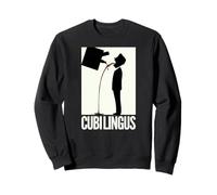 Cubi Lingus Humour Vin Apéro Cunnilingus Alcool Drôle Sexe Sweatshirt