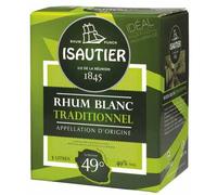 Cubi Rhum Isautier Blanc 49° 3L