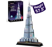 Cubic Fun 3D Led Puzzle Burj Khalifa 136 pièces