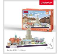 City Line 3D Puzzle - Varsovie