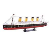 Cubic Fun – Puzzle 3D – Titanic – 266 pièces – LED – Difficulté 8