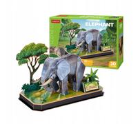 CUBIC FUN Puzzle 3D Animaux Éléphant 42 pièces