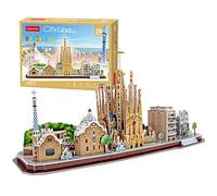 Cubic Fun - Puzzle 3D City Line Barcelona (Tachan MC256h)