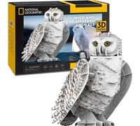 CUBICFUN 3D puzzle National Geographic : hibou des neiges 62 pièces