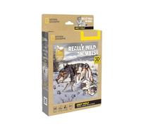 CubicFun 661180 National Geographic Puzzle 3D, Loup, Animal 3D, Loup Gris, avec 58 pièces, kit de modélisme pour Enfants à partir de 6 Ans