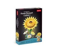 CubicFun 663303 - Puzzle 3D - Fleurs de Tournesol - Fleur 3D dans Un Pot de Fleurs avec 102 pièces - Kit de Bricolage décoratif pour Adultes et Enfants à partir de 8 Ans