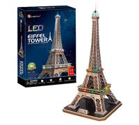 CubicFun Cubic Fun 3d Puzzel Eiffel Tower LED