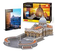CubicFun Puzzle 3D Basilique Saint- National Geographic, Pierre au Vatican