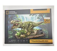 CubicFun Puzzle 3D Dinosaure T-Rex Jouet Garçon Fille, National Geographic