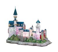 CUBICFUN Puzzle 3D illuminé Château de Neuschwanstein 128 pièces