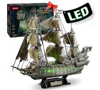 CubicFun Puzzle 3D LED de Hollandais Volant - 360 Pièces Maquette de Bateau