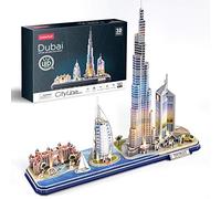 CubicFun Puzzle 3D LED Dubaï CityLine - Kits de Décoration Enfants 8-12 Ans