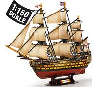 CubicFun Puzzle 3D - Maquette HMS Victory, Grand Navire Maquette Bateau, Puzzle 3D Adulte & Adolescent, Décoration & Idée Cadeau, 189 Pièces