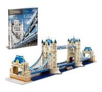 CubicFun Puzzle 3D UK Londres Tower Bridge Architectures Kit Pont Modèle pour Enfants et Adultes G