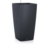 Lechuza Cubico Color 30 Kit Complet, Plastique, Gris Ardoise, 30 x 30 x 56 cm