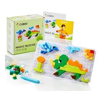 CUBIDI® Jeu de mosaïque original amusant de dinosaures | Jouet créatif emboîtable dès 4 ans garçon et fille | Stimule l'imagination | Cadeau