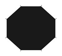 Cubierta De Sombra Para Trampolines De 2. 3,6 m 4,2 m - Cubierta Para Trampolín | Protection solaire contre les UV et les rayons UV et résistant aux UV et aux zones extérieures et aux zones de juego