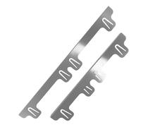 Cubiertas De Costura De Estufa, Protector De Calor De Acero Inoxidable, Protector De Espacios Para El Mostrador Y Estufa, Relleno De Grietas Del Horno, Higiene De Cocina Mejorada, Limpieza Fácil De 13