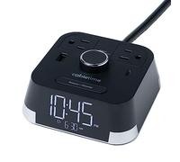 CubieTime Chargeur réveil avec 2 ports USB et 2 prises de charge
