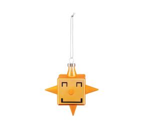 Cubik Star GJ02 2 pendentifs de Noël Alessi OFFRE SPECIALE - 8003299448531