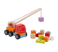 Camion en bois magnetique Multicolore G