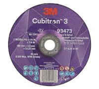 Cubitron à meuler et à tronçonner 3, 93473, 36+, T27, 10/paquet
